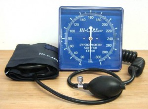 BP Meter Aneroid W/M Square Swivel