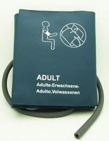 CUFF & BLADDER OBESE VELCRO NYLON - SINGLE AND DUAL TUBE