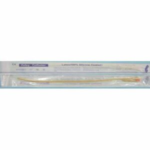 Foleys Catheter - 14 and 16 F-Gauge silicone coated 2 way